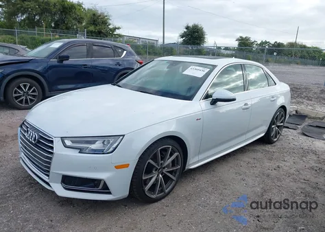 2017 Audi A4 2.0T Premium from USA, damaged, VIN WAUFNAF48HN028961